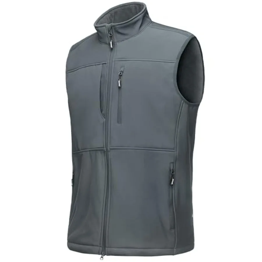 Outdoor Ventures Men's Running Vest Outerwear Lightweight Windproof Fleece-Lined Softshell Sleeveless Jacket for Golf
Outdoor Ventures Men's Running Vest Outerwear Lightweight Windproof Fleece-Lined Softshell Sleeveless Jacket for Golf