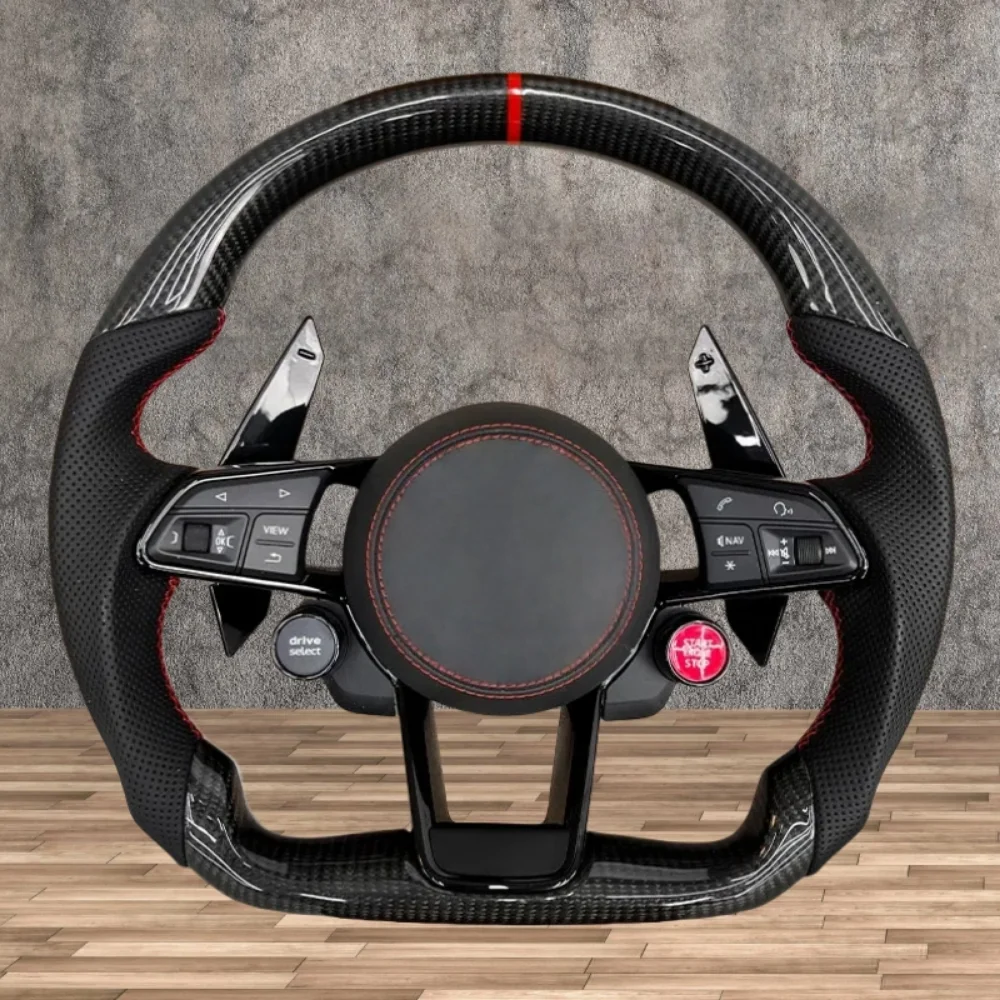 4 Button Start Car Steering Wheel Assembly Refit For Audi S8 R8 A3 A4 A5 A6 A7 Q5 Q7 Q8 S3 S4 S5 S6 S7 RS3 RS4 RS5 RS6 RS7
4 Button Start Car Steering Wheel Assembly Refit For Audi S8 R8 A3 A4 A5 A6 A7 Q5 Q7 Q8 S3 S4 S5 S6 S7 RS3 RS4 RS5 RS6 RS7