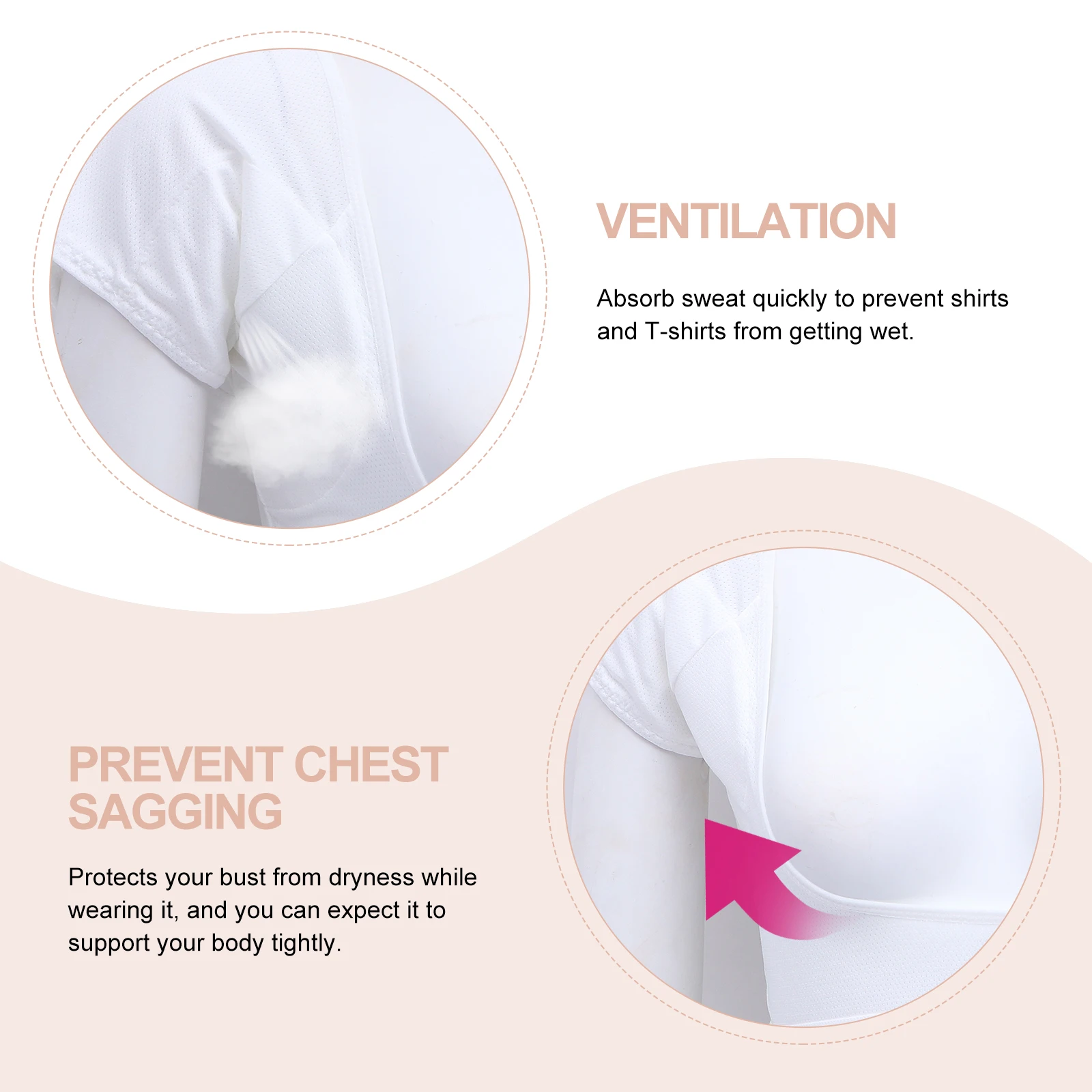 Underarm Sweat Pads Vest for Women Proof Undershirt Women's Good Armpit Yoga Miss
Underarm Sweat Pads Vest for Women Proof Undershirt Women's Good Armpit Yoga Miss