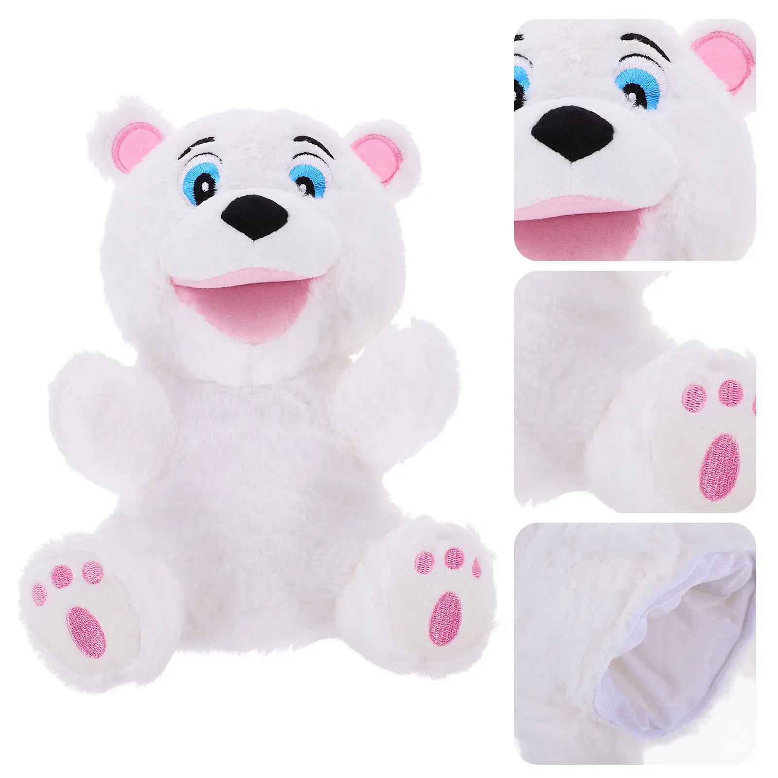 Adorable Bear Shaped Interactive Hand Puppet for Role Play Storytelling Educational Activities Kids Creativity Development
Adorable Bear Shaped Interactive Hand Puppet for Role Play Storytelling Educational Activities Kids Creativity Development