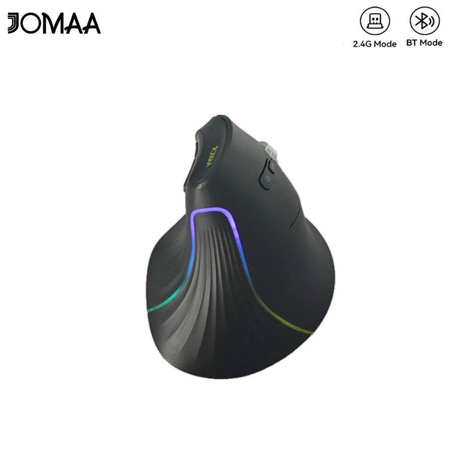 Ergonomic Bluetooth5.0&2.4G Wireless Silent Mouse for PC/Laptop/Tablet Rechareable RGB Backlit Wireless Optical Vertical Mouse
Ergonomic Bluetooth5.0&2.4G Wireless Silent Mouse for PC/Laptop/Tablet Rechareable RGB Backlit Wireless Optical Vertical Mouse