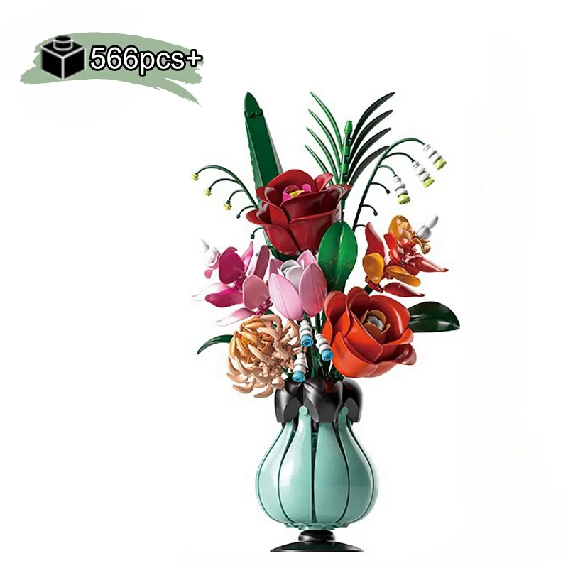 566 шт., креативные DIY розы, строительные блоки, цветок, MOC, сборная игрушка для девочек, украшение дома, подарки на день рождения, Рождество, подруга, дети
566 шт., креативные DIY розы, строительные блоки, цветок, MOC, сборная игрушка для девочек, украшение дома, подарки на день рождения, Рождество, подруга, дети