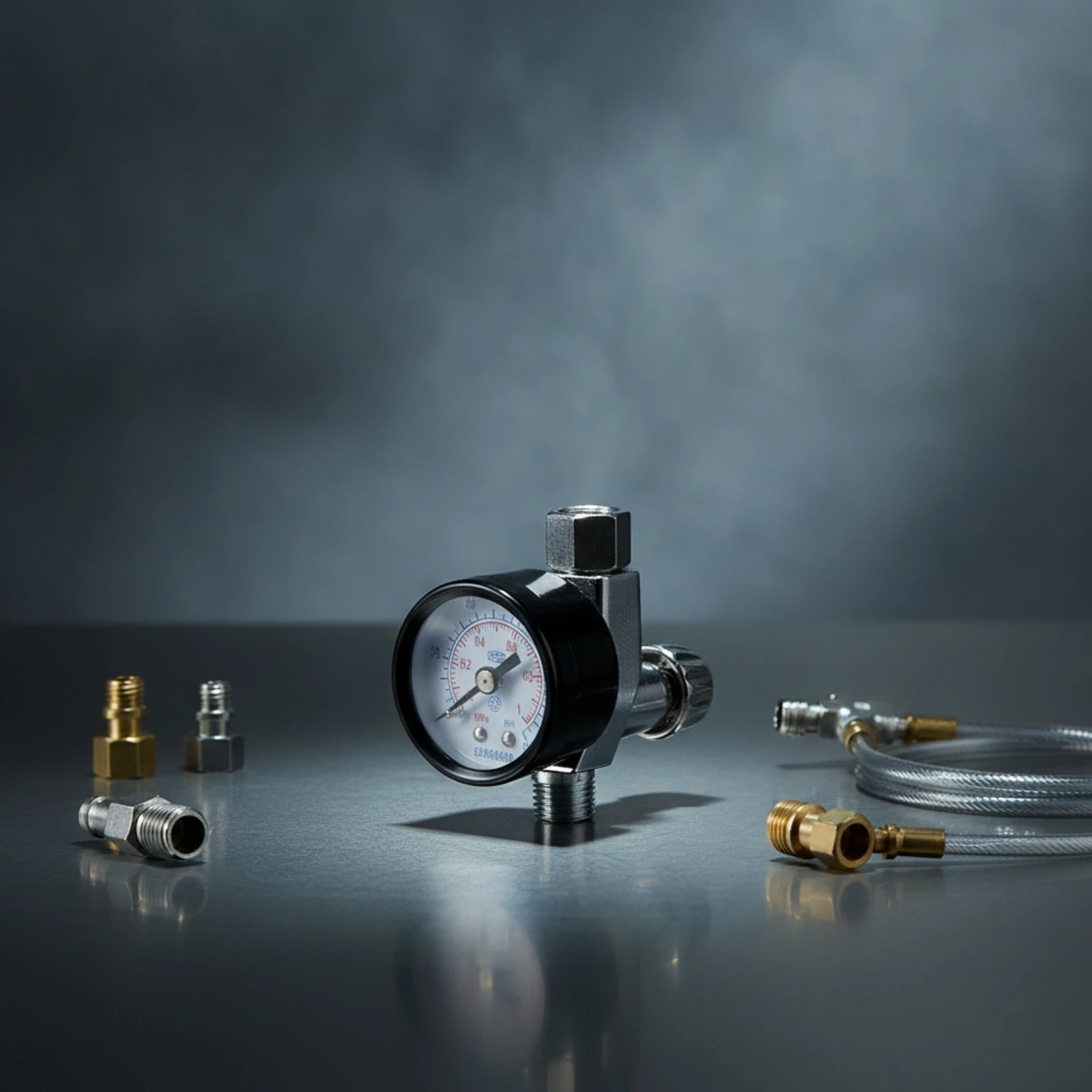Airbrush Filter with Pressure Gauge Universal Inline Water Separator with Gauge Inline Water Separator Sealed Clean
Airbrush Filter with Pressure Gauge Universal Inline Water Separator with Gauge Inline Water Separator Sealed Clean