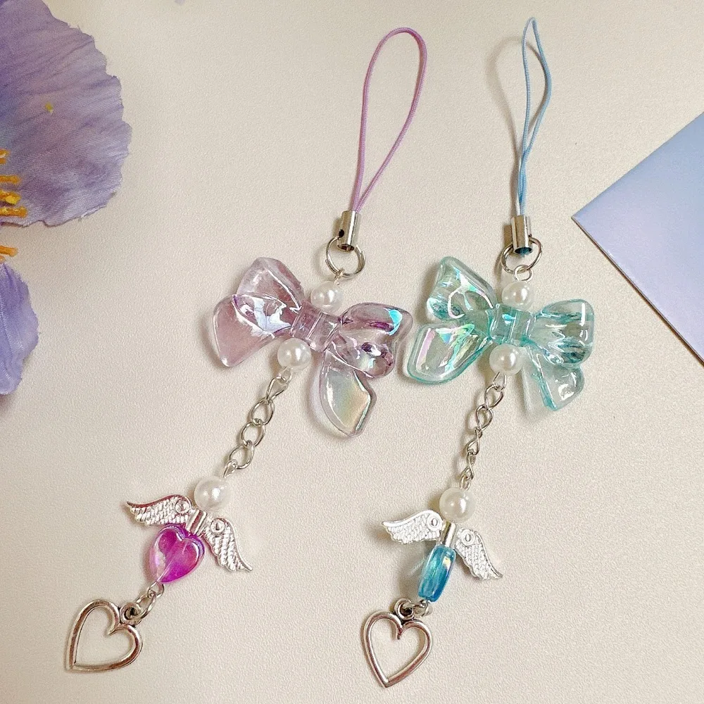 Portable Love Pendant Heart Fringe Phone Lanyard Sweet Bowknot Love Heart Pendant Phone Strap Wings Girly Key Chain Pendant Gift
Portable Love Pendant Heart Fringe Phone Lanyard Sweet Bowknot Love Heart Pendant Phone Strap Wings Girly Key Chain Pendant Gift