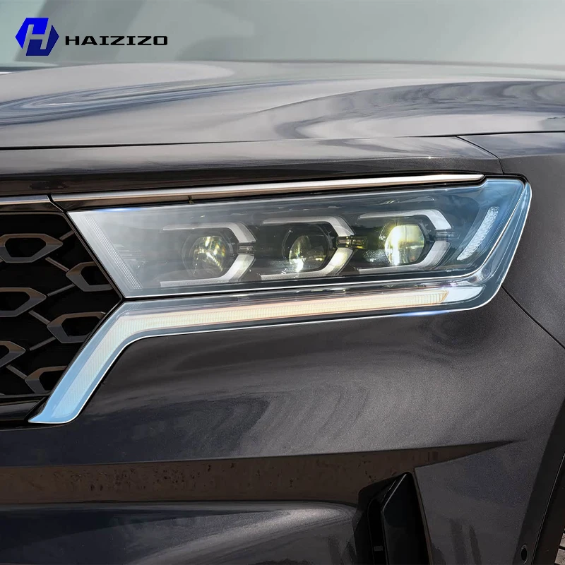 For Kia Sorento MQ4 2021-2023 Smoke Black TPU Headlight Protection Film Anti-Scratch & UV Resistant Easy Install Vinyl Wrap Kit
For Kia Sorento MQ4 2021-2023 Smoke Black TPU Headlight Protection Film Anti-Scratch & UV Resistant Easy Install Vinyl Wrap Kit