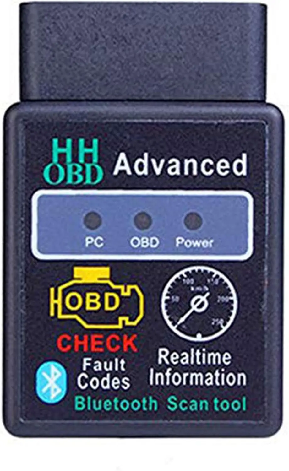 OBD2 Bluetooth ELM327 Scanner, Universal OBDII Diagnostic Tool for Car Fault Diagnosis
OBD2 Bluetooth ELM327 Scanner, Universal OBDII Diagnostic Tool for Car Fault Diagnosis