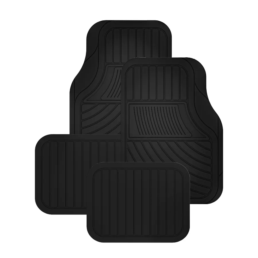 4PC Rubber Light Duty Floor Liner Cursor Black - Universal Fit-CM4101
4PC Rubber Light Duty Floor Liner Cursor Black - Universal Fit-CM4101