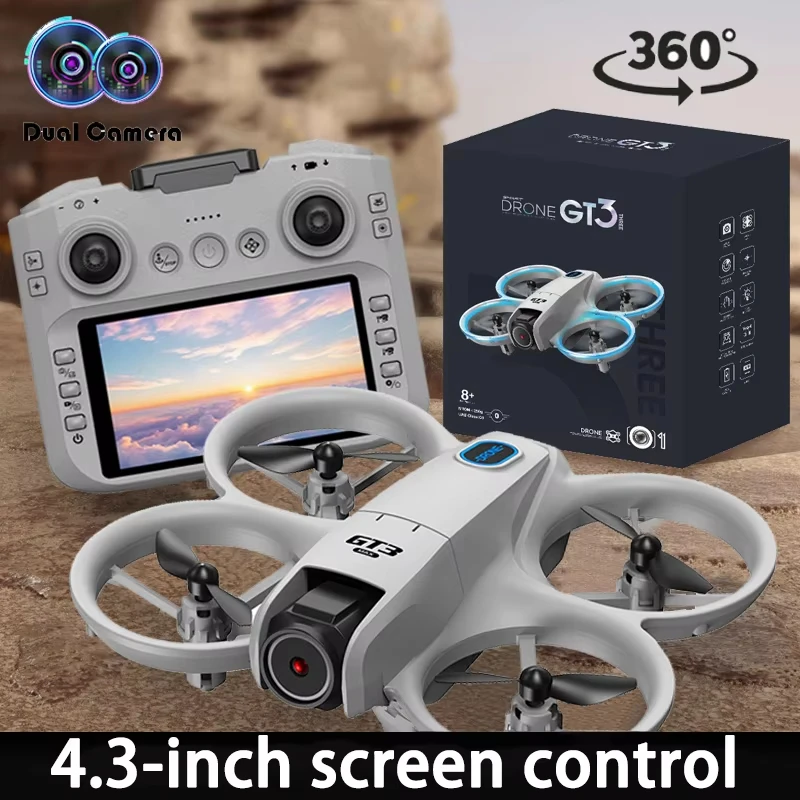 2026 NEW GT3MAX With 4.3"Screen Control Drones GPS 8K HD Dual Camera Brushless Motor Obstacle Avoidance RC Quadcopter Toys Gifts
2026 NEW GT3MAX With 4.3"Screen Control Drones GPS 8K HD Dual Camera Brushless Motor Obstacle Avoidance RC Quadcopter Toys Gifts