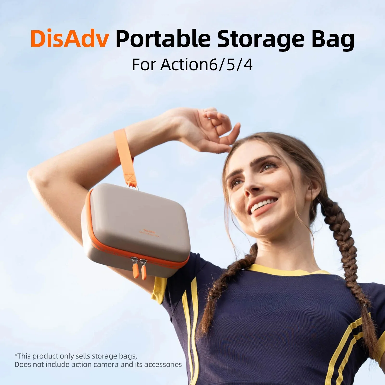 TELESIN Portable Action Camera Storage Bag for DJI Osmo Action 6 5pro 4 Protective Waterproof Bag Storage Box Accessories Boxes
TELESIN Portable Action Camera Storage Bag for DJI Osmo Action 6 5pro 4 Protective Waterproof Bag Storage Box Accessories Boxes