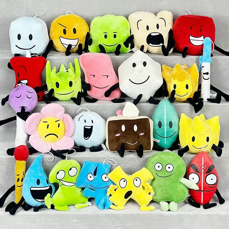 Битва за острова мечты, плюшевая игрушка BFDI, листовой огненный цветок, капля воды, пузырьковая кукла, животное, растение, плюшевые подушки, подарки для детей
Битва за острова мечты, плюшевая игрушка BFDI, листовой огненный цветок, капля воды, пузырьковая кукла, животное, растение, плюшевые подушки, подарки для детей