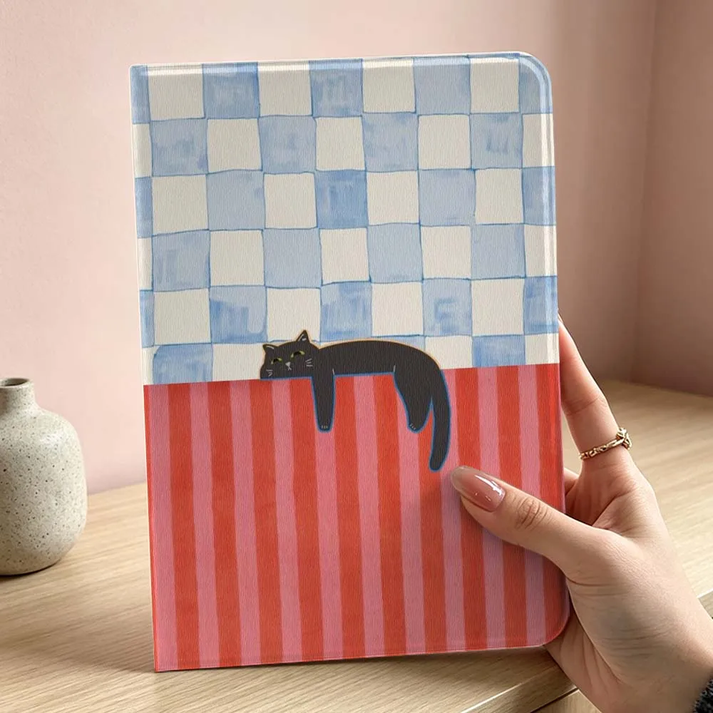 Black Cat Red Stripes Pattern For iPad Pro Air mini 7 6 5 4 3 2 1 9gen 8gen M5 M4 11th 10th A17 Pro A16 Inch Tablet Case Soft
Black Cat Red Stripes Pattern For iPad Pro Air mini 7 6 5 4 3 2 1 9gen 8gen M5 M4 11th 10th A17 Pro A16 Inch Tablet Case Soft