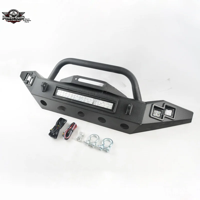Suitable for Car Anti-Collision with Lights Modified Front Wrangler Iron Bumper Off-Road M
Suitable for Car Anti-Collision with Lights Modified Front Wrangler Iron Bumper Off-Road M