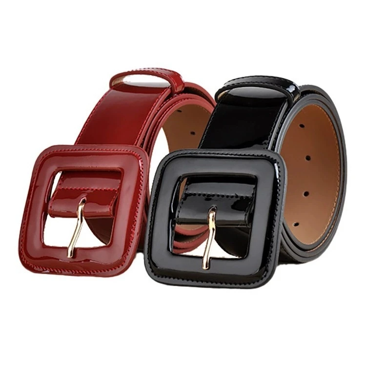 Designers Brand Women Wide Genuine Cowhide Belt Bright Red Black High Quality Woman Waist Belts Dresses 100CM*4.5CM
Designers Brand Women Wide Genuine Cowhide Belt Bright Red Black High Quality Woman Waist Belts Dresses 100CM*4.5CM