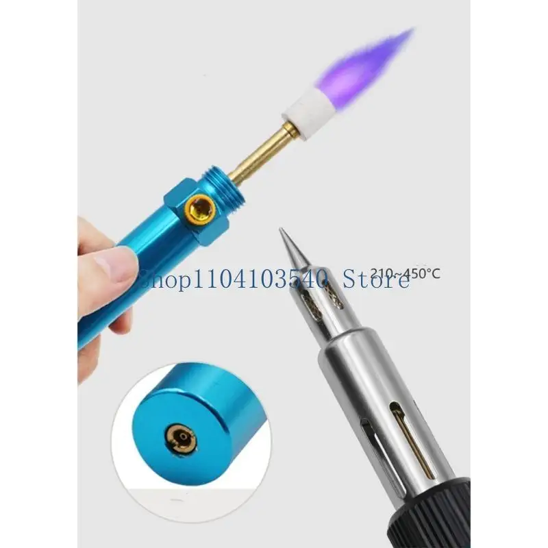 02DC Удобная газовая паяльная ручка Паяльник для точной сварки и термоусадки
02DC Удобная газовая паяльная ручка Паяльник для точной сварки и термоусадки
