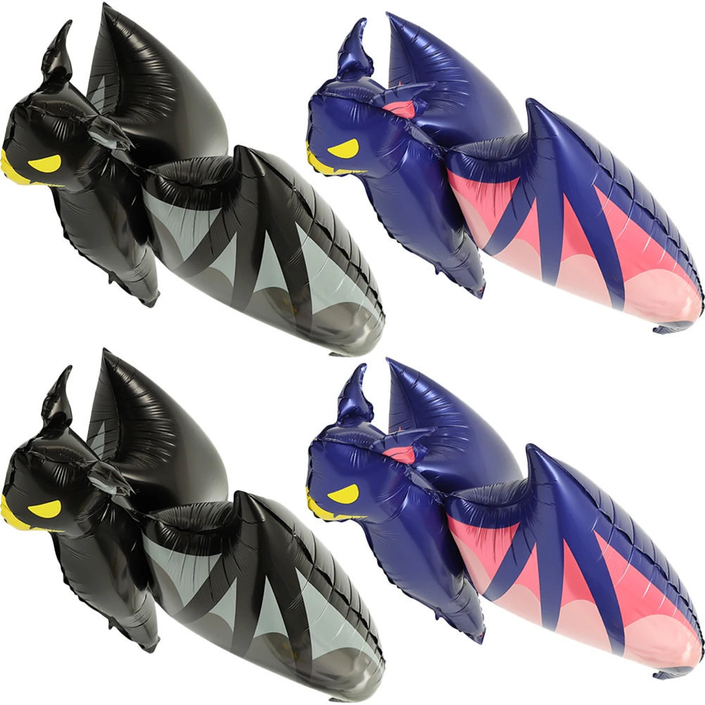 4pcs Bat Aluminum Film Halloween Decorations Indoor Outdoor Inflatable Bat For Garden Garden Party Supplies Kids Gifts
4pcs Bat Aluminum Film Halloween Decorations Indoor Outdoor Inflatable Bat For Garden Garden Party Supplies Kids Gifts