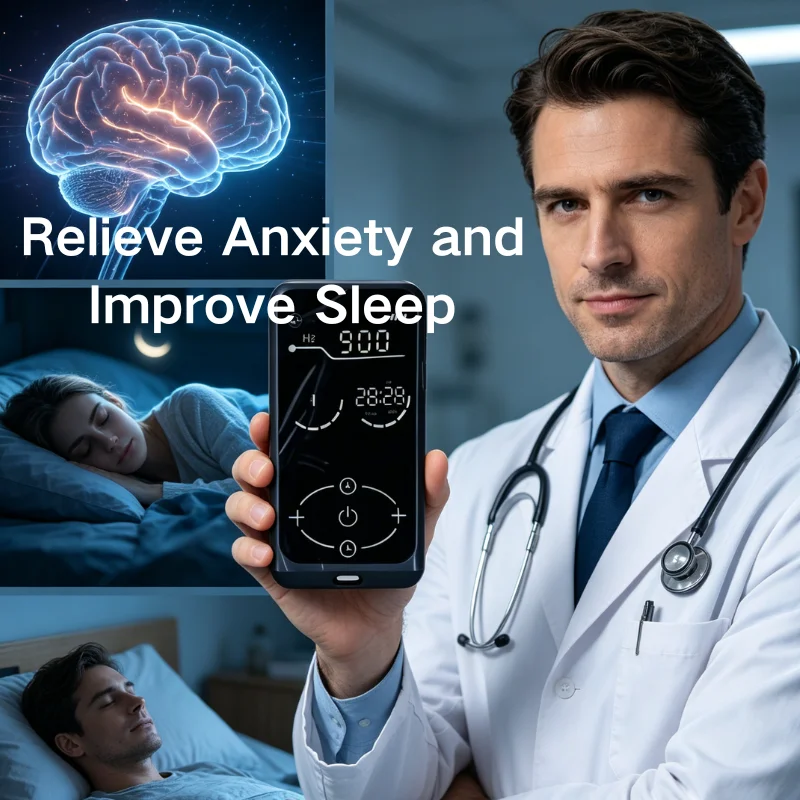 Professional Grade CES Migraine Relief Device for Headache Tension TMJ Pain Stress Management Home Care
Professional Grade CES Migraine Relief Device for Headache Tension TMJ Pain Stress Management Home Care