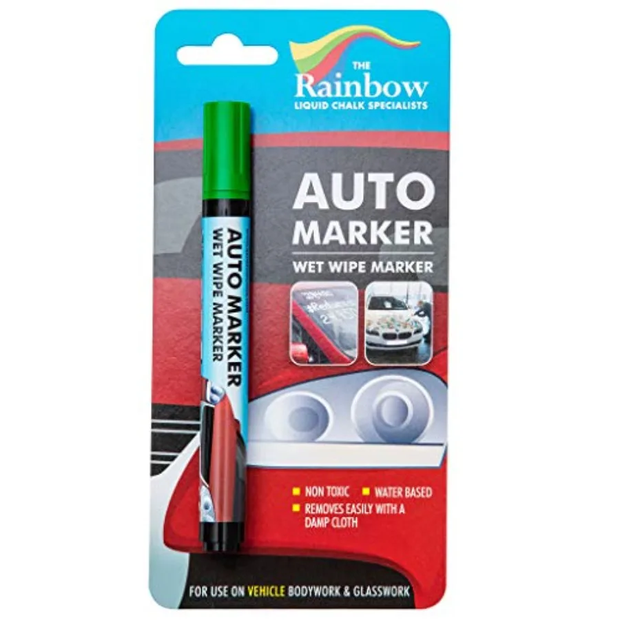 Window Markers for Glass Washable Car Window Paint Pen- Dry Erase Liquid Chalk Marker Car Decorations on All Surfaces, Tire, Wi
Window Markers for Glass Washable Car Window Paint Pen- Dry Erase Liquid Chalk Marker Car Decorations on All Surfaces, Tire, Wi