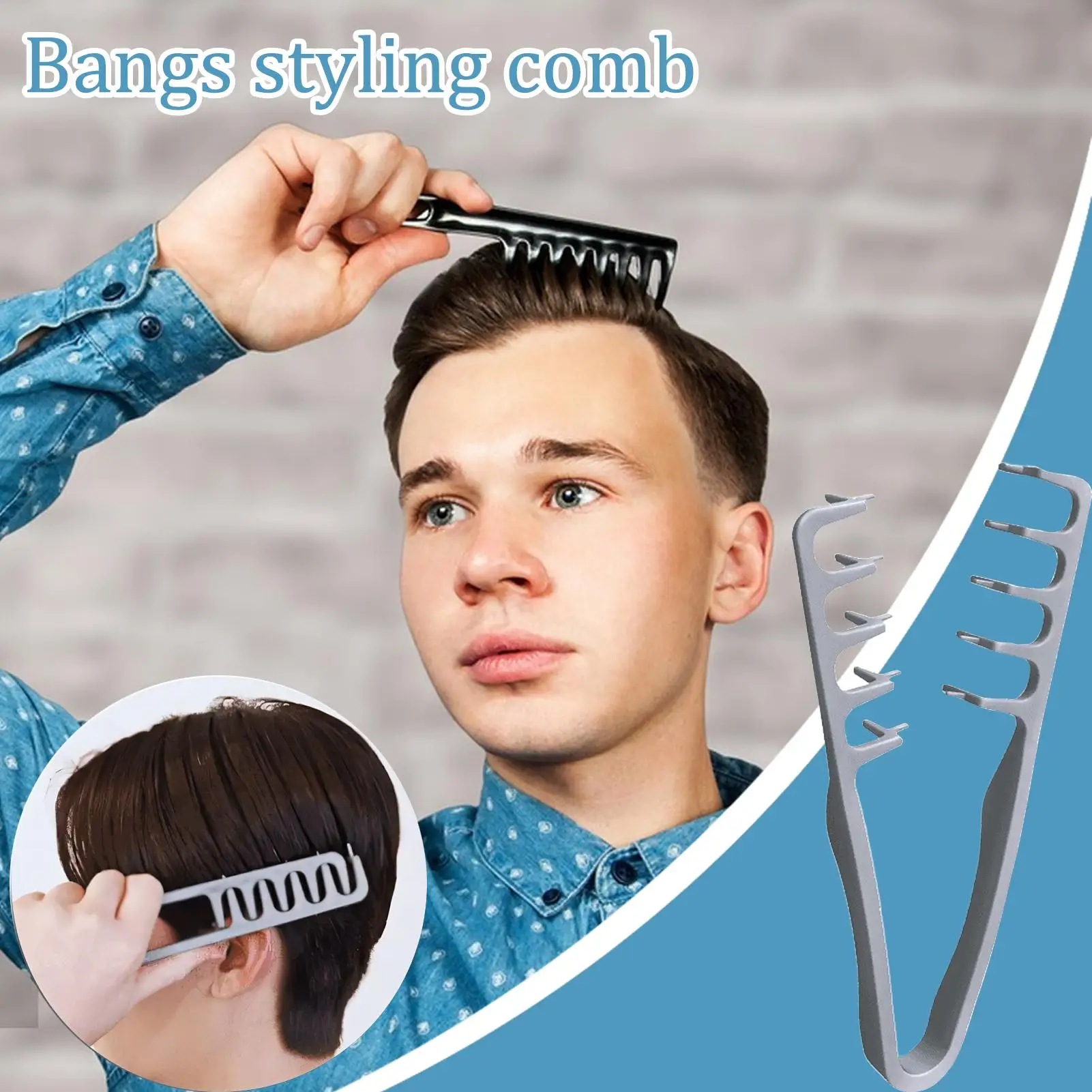 Wide Tooth Comb Wide Tooth Comb for Curly Hair Styling Volumizing Tool for Volume and Grooming Accessory Hair Styling Comb
Wide Tooth Comb Wide Tooth Comb for Curly Hair Styling Volumizing Tool for Volume and Grooming Accessory Hair Styling Comb