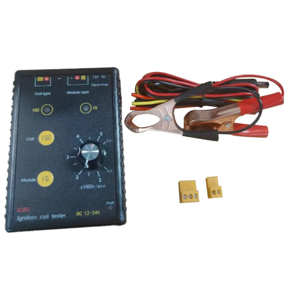 Car Engine Ignition Coil Tester Natural Gas 24V Gasoline 12V Ignition Coil Detector Vehicle Repair Tools
Car Engine Ignition Coil Tester Natural Gas 24V Gasoline 12V Ignition Coil Detector Vehicle Repair Tools
