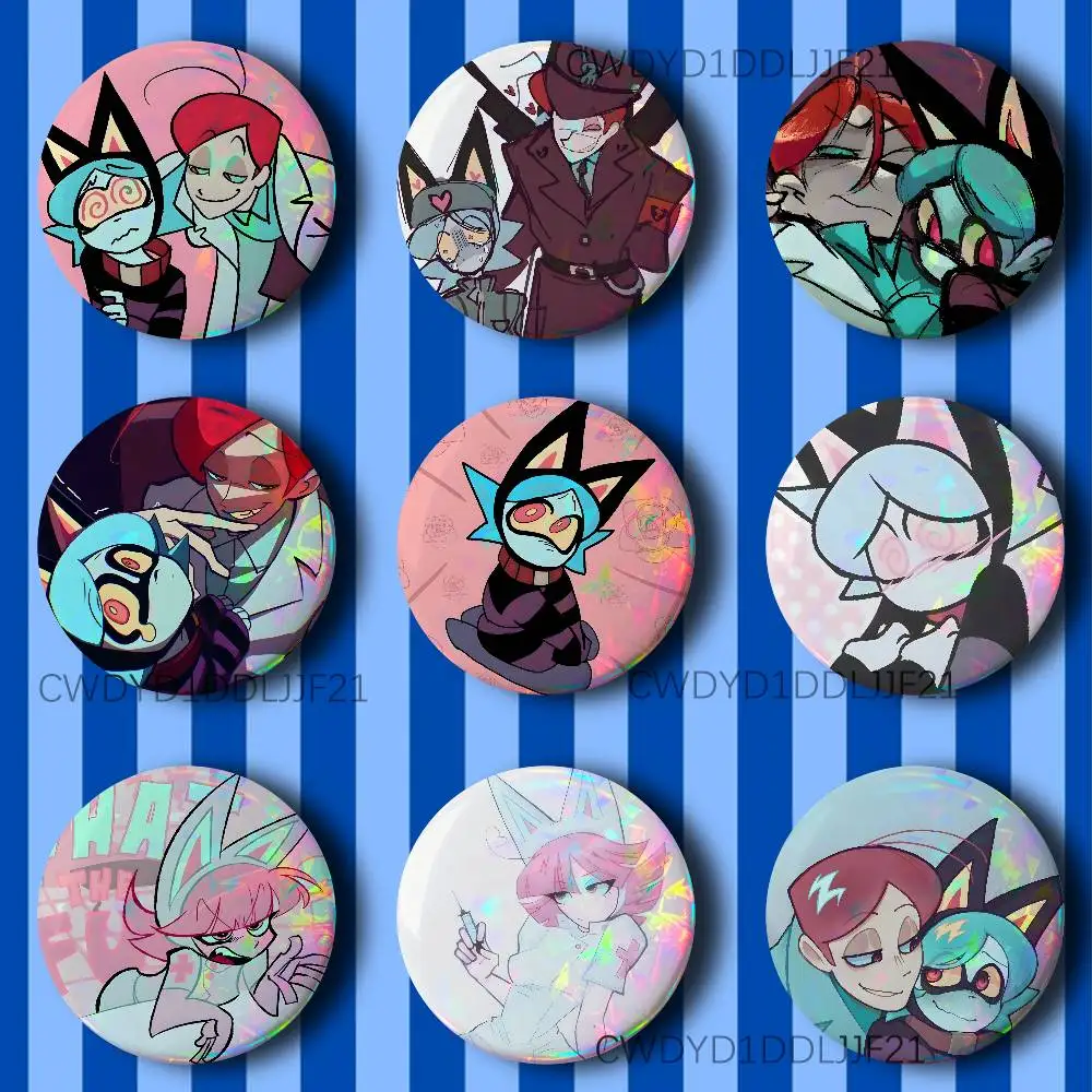 U-Uszka Psychocuties Badge Handmade Button Brooch for Backpack Hat Shirt Accessories Gifts
U-Uszka Psychocuties Badge Handmade Button Brooch for Backpack Hat Shirt Accessories Gifts