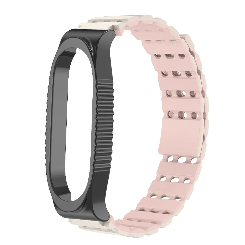 Silicone Magnetic Watch Strap For Xiaomi Band 3/4/5/6/7/8 Breathable Air Hole & Protective Case Quick Release Sport Wristband
Silicone Magnetic Watch Strap For Xiaomi Band 3/4/5/6/7/8 Breathable Air Hole & Protective Case Quick Release Sport Wristband