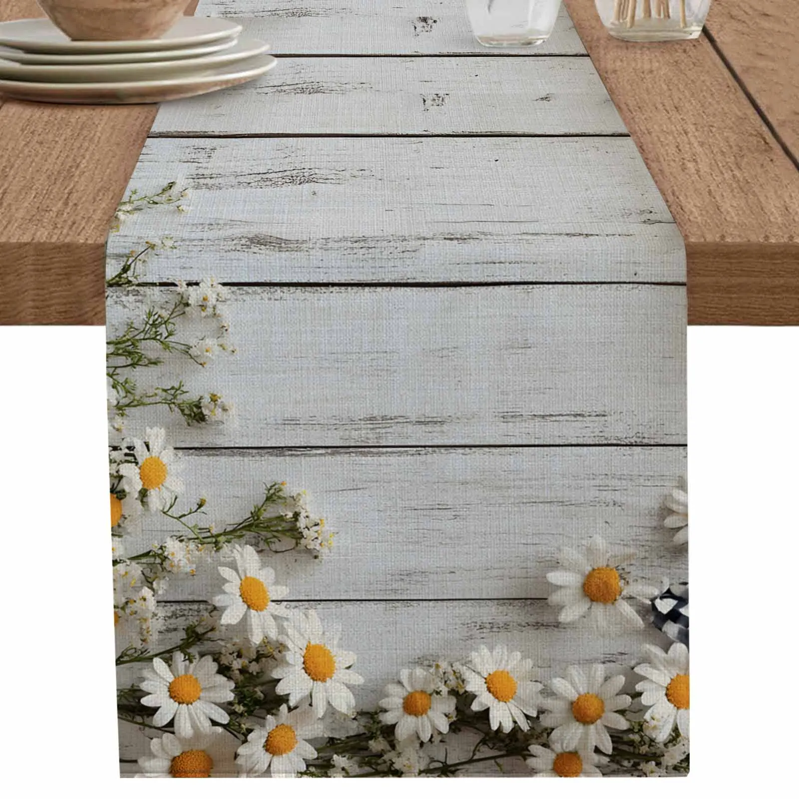 Spring Flowers Light Wood Idyllic Linen Cotton Table Cloth Decoration For Home Wedding Christmas Party
Spring Flowers Light Wood Idyllic Linen Cotton Table Cloth Decoration For Home Wedding Christmas Party