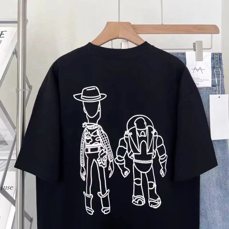 MINISO Toy Story American Animation Texture Men Women Summer Leisure Sports Comfortable Breathable Cotton Short-sleeved T-shirt
MINISO Toy Story American Animation Texture Men Women Summer Leisure Sports Comfortable Breathable Cotton Short-sleeved T-shirt