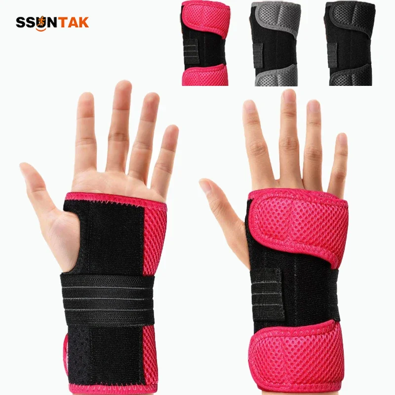 SSUNTAK Compression Wrist Brace with Splint Wrist Support for Carpal Tunnel Arthritis Tendonitis Sprain Sports Injury Recovery
SSUNTAK Compression Wrist Brace with Splint Wrist Support for Carpal Tunnel Arthritis Tendonitis Sprain Sports Injury Recovery