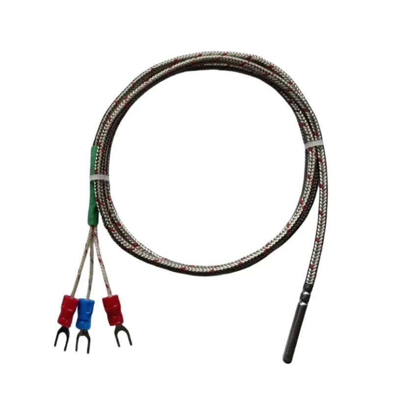 2pcs PT100 High Temp Probe Thermocouple Sensor 500°C Thermal Resistance
2pcs PT100 High Temp Probe Thermocouple Sensor 500°C Thermal Resistance