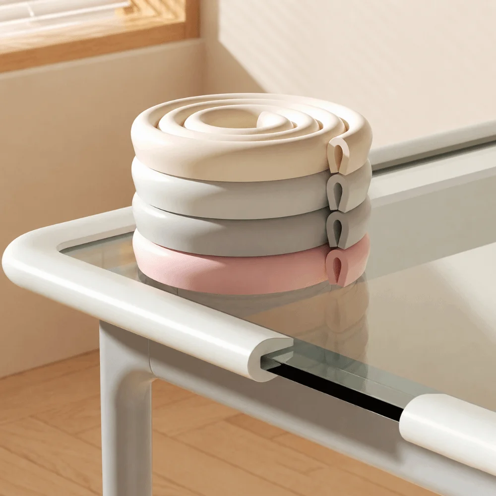 Durable Baby Safety Edge Guard Strip NBR Soft Anti Collision Strip Easy Install Non Slip U Shape Bumper Coffee Table Edge
Durable Baby Safety Edge Guard Strip NBR Soft Anti Collision Strip Easy Install Non Slip U Shape Bumper Coffee Table Edge