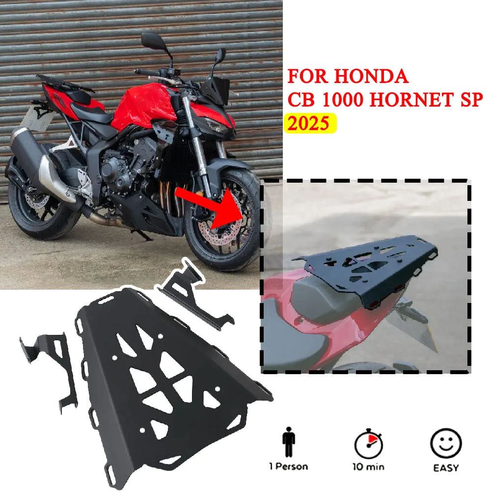 NEW Motorcycle Rear Seat Luggage Rack For Honda CB1000 Hornet SP 2025, Passenger Backrest Grab Bar Cargo Carrier Shelf Bracket
NEW Motorcycle Rear Seat Luggage Rack For Honda CB1000 Hornet SP 2025, Passenger Backrest Grab Bar Cargo Carrier Shelf Bracket