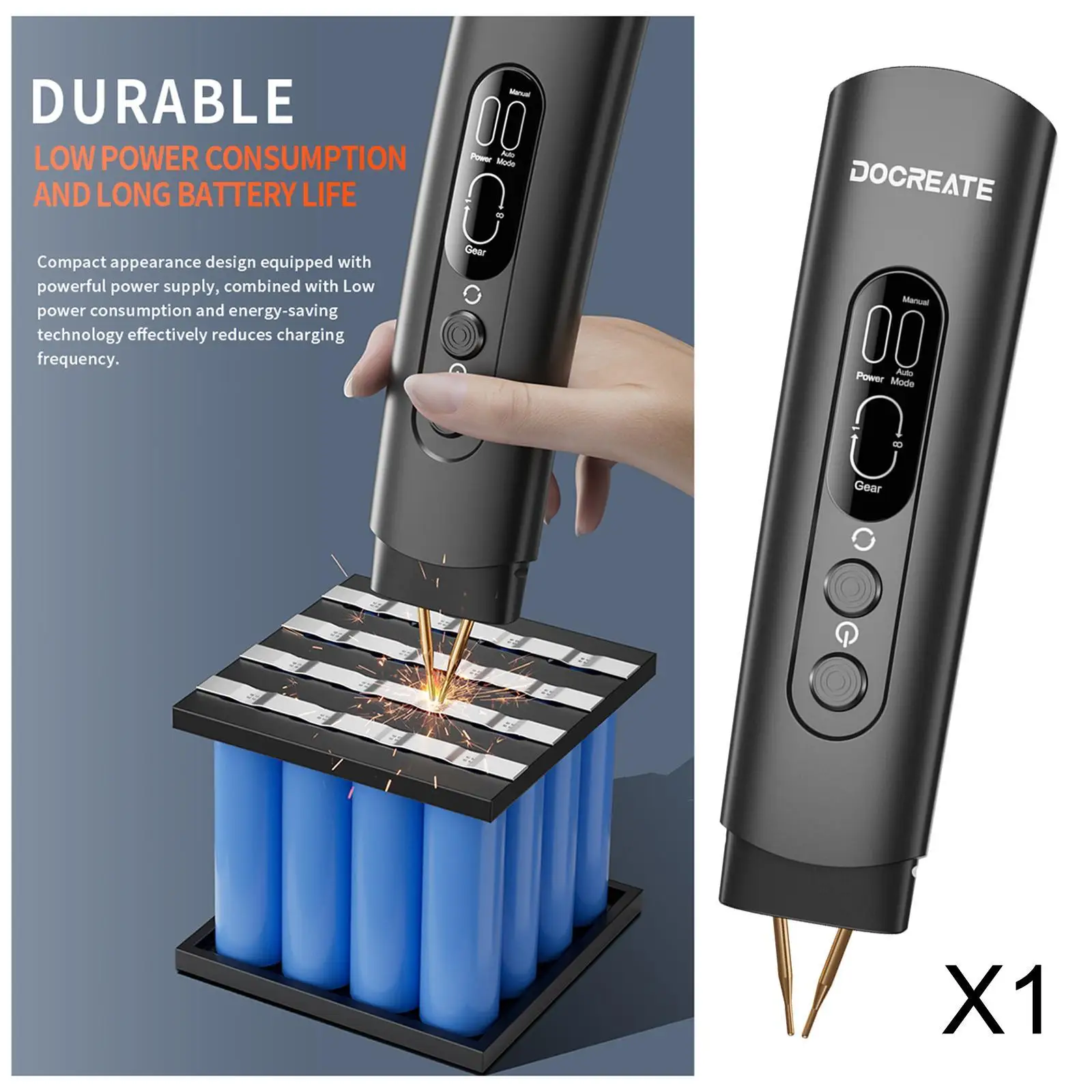 Small Welder Machine User Friendly Maintenance Spot Welder for Battery Welding DIY Projects and Portable Electronic Repairs
Small Welder Machine User Friendly Maintenance Spot Welder for Battery Welding DIY Projects and Portable Electronic Repairs