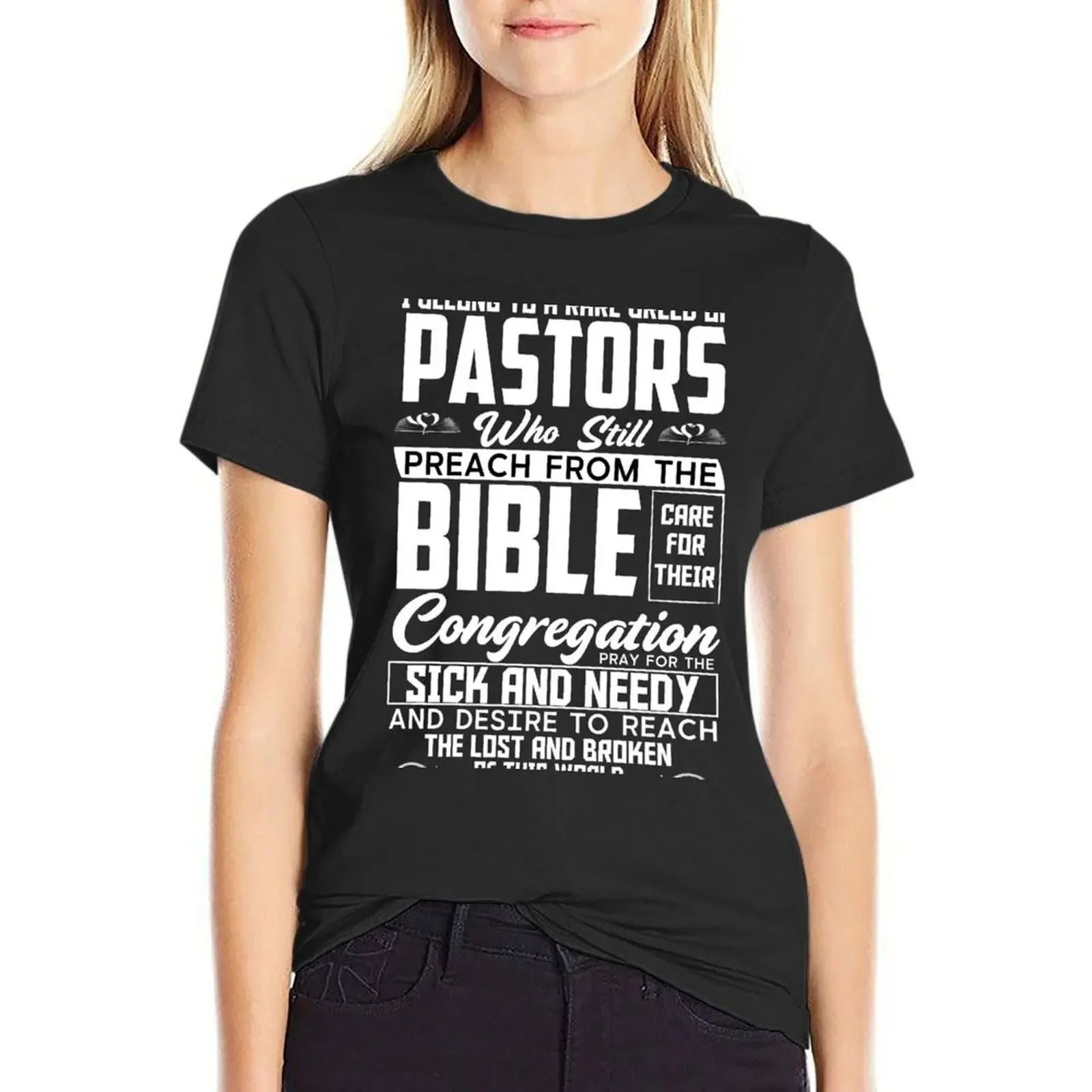 I Belong To A Rare Breed Of Pastors Minister Clergy Pastor T-Shirt vintage clothes t shirt dress Women
I Belong To A Rare Breed Of Pastors Minister Clergy Pastor T-Shirt vintage clothes t shirt dress Women