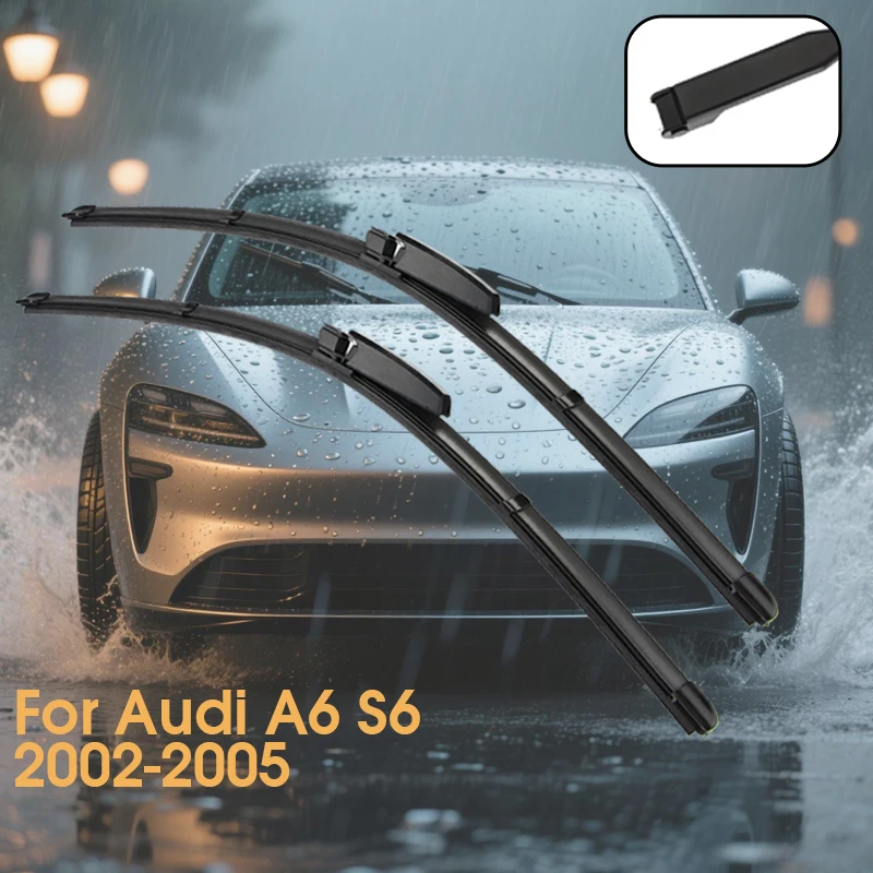 Автомобильные щетки стеклоочистителя для Audi A6 S6 2002-2005, лобовое стекло, передние щетки 22 "+ 22" автомобильные аксессуары
Автомобильные щетки стеклоочистителя для Audi A6 S6 2002-2005, лобовое стекло, передние щетки 22 "+ 22" автомобильные аксессуары