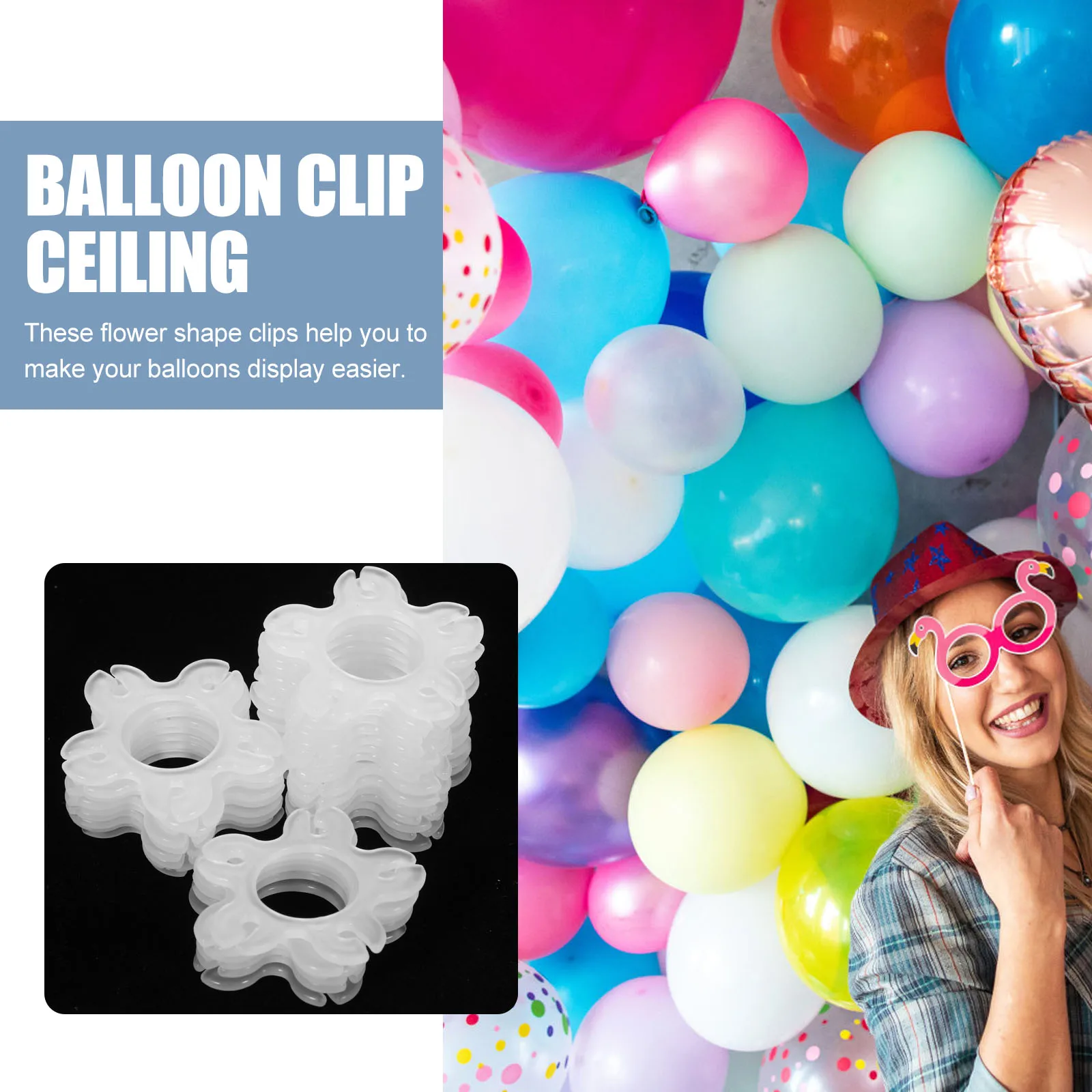 100 Pcs Multifunctional Buckle Balloon Clips Pink Plastic Party Accessories for Wedding Bridal Showers Balloon Garland Kits
100 Pcs Multifunctional Buckle Balloon Clips Pink Plastic Party Accessories for Wedding Bridal Showers Balloon Garland Kits