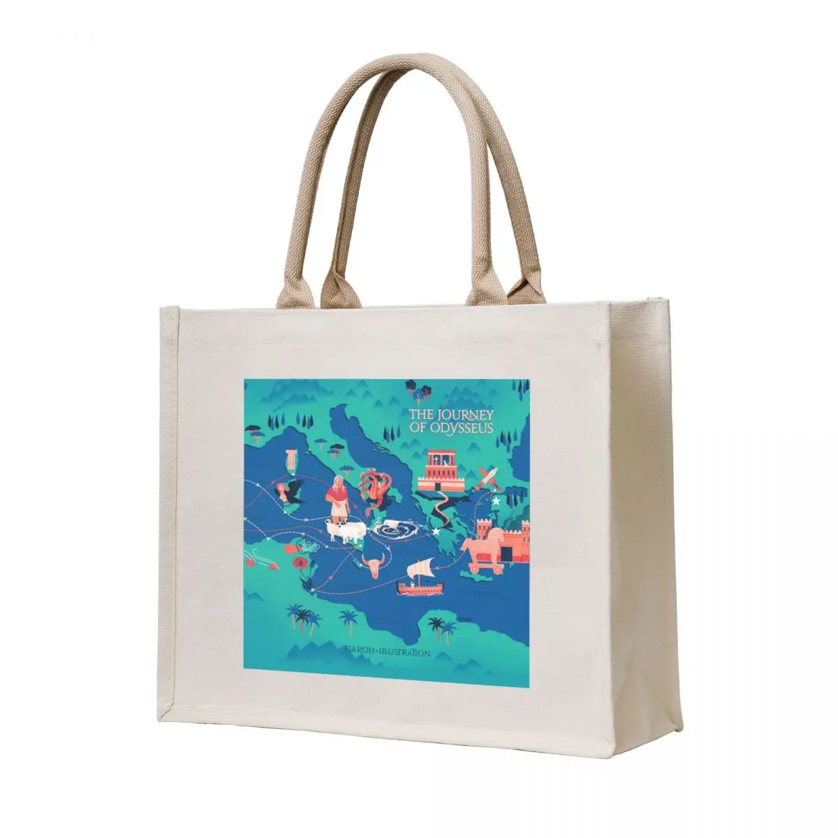 Odyssey Map - The Journey of Odysseus Tote Bag shopping bag cute pouch bag Women bags
Odyssey Map - The Journey of Odysseus Tote Bag shopping bag cute pouch bag Women bags