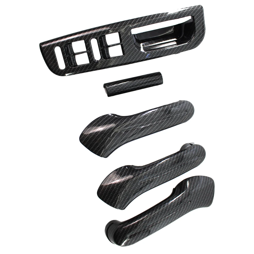 ABS Carbon Fiber Black Left Hand Drive Fit for VW PASSAT JETTA GOLF Interior Door Grab Handle Cover Window Switch Bezel Kit
ABS Carbon Fiber Black Left Hand Drive Fit for VW PASSAT JETTA GOLF Interior Door Grab Handle Cover Window Switch Bezel Kit