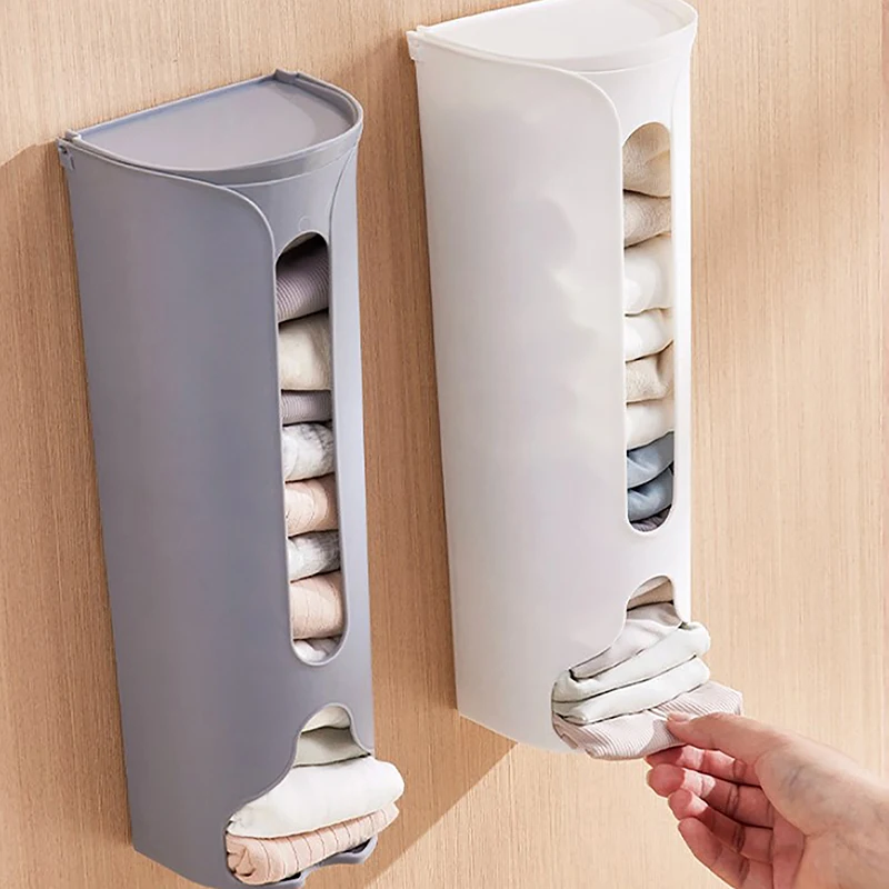 1PC Multifunction Wall-mounted Storage Box Closet Hanging Underwear Garbage Home Panties Bag Organizer Holder Socks Dispenser
1PC Multifunction Wall-mounted Storage Box Closet Hanging Underwear Garbage Home Panties Bag Organizer Holder Socks Dispenser