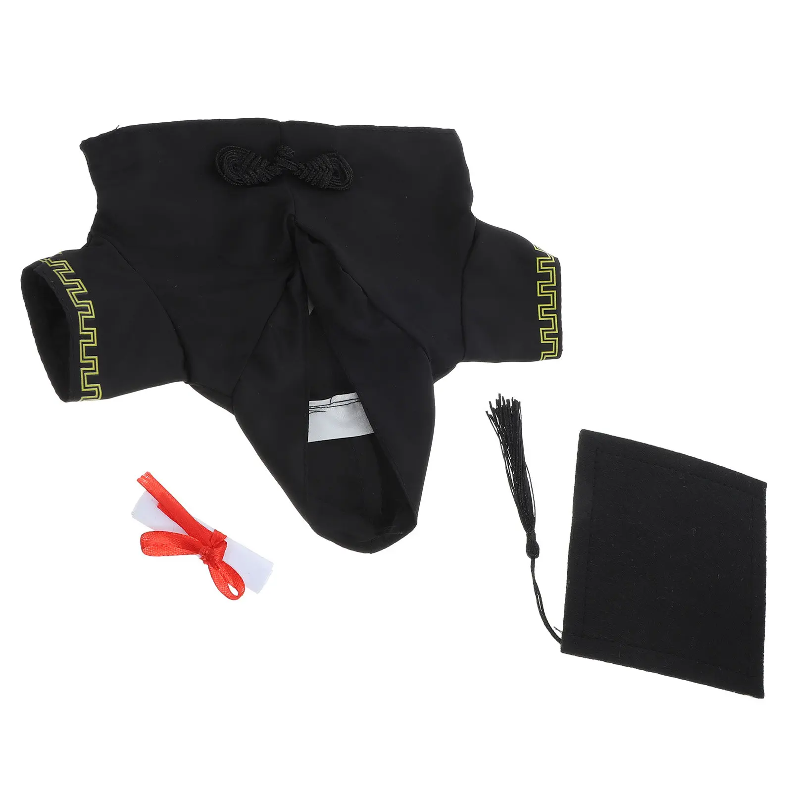 1Set Adorable Graduation Bear Attire Washable Uniform with Collar Cap Certificate for Long-Lasting Playtime Costume Kids
1Set Adorable Graduation Bear Attire Washable Uniform with Collar Cap Certificate for Long-Lasting Playtime Costume Kids