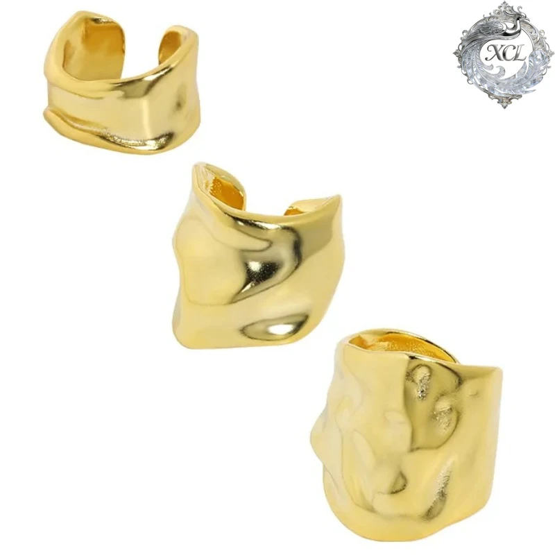 XCL 1 шт., без пирсинга, стерлинговое серебро 925 пробы, нерегулярные геометрические манжеты для ушей-клипсы с вогнутой-выпуклой поверхностью, женские ювелирные изделия
XCL 1 шт., без пирсинга, стерлинговое серебро 925 пробы, нерегулярные геометрические манжеты для ушей-клипсы с вогнутой-выпуклой поверхностью, женские ювелирные изделия