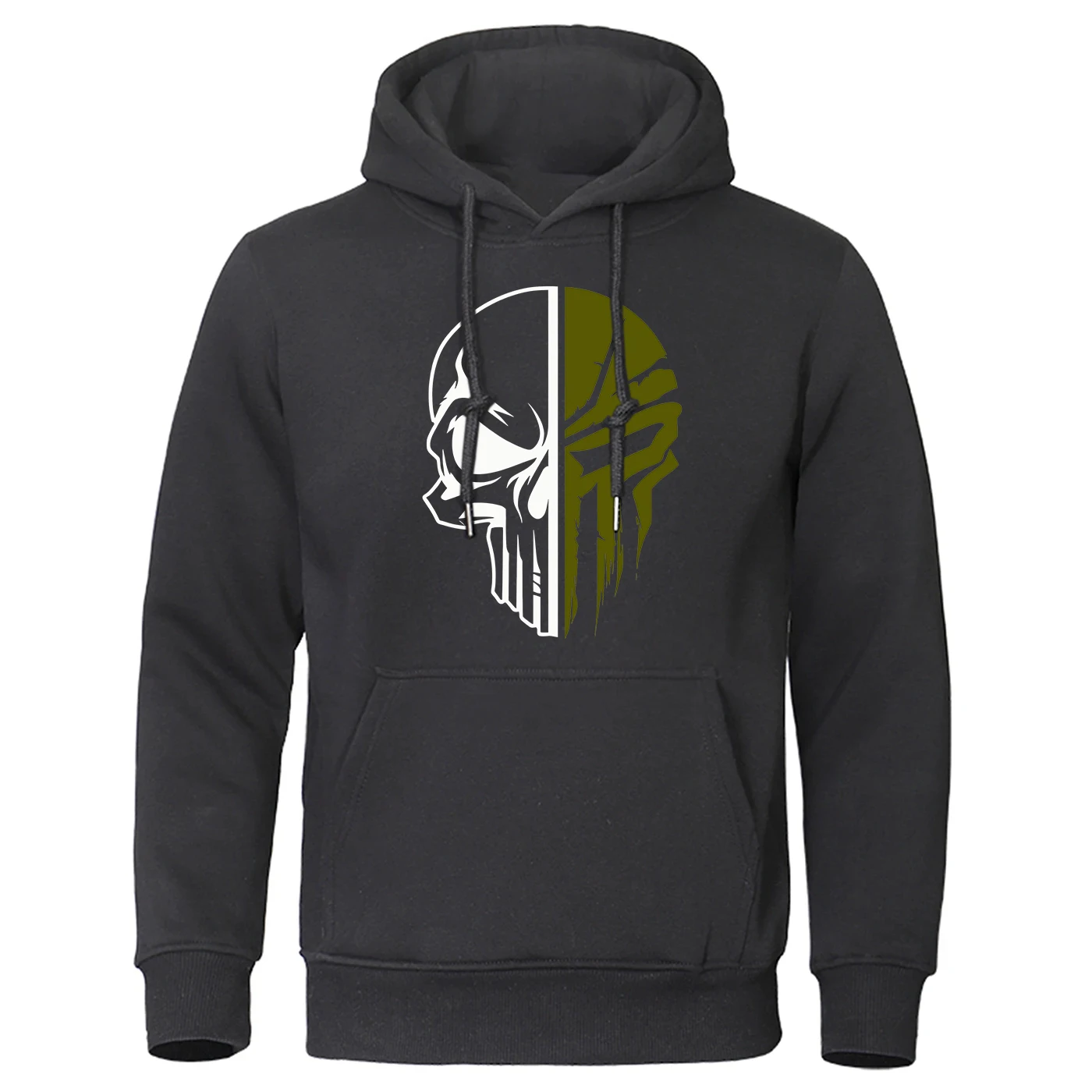 Funny Skull Graphics New Solid Color Casual Loose Large Size Men's Clothing Autumn Hooded Sweater Cotton
Funny Skull Graphics New Solid Color Casual Loose Large Size Men's Clothing Autumn Hooded Sweater Cotton
