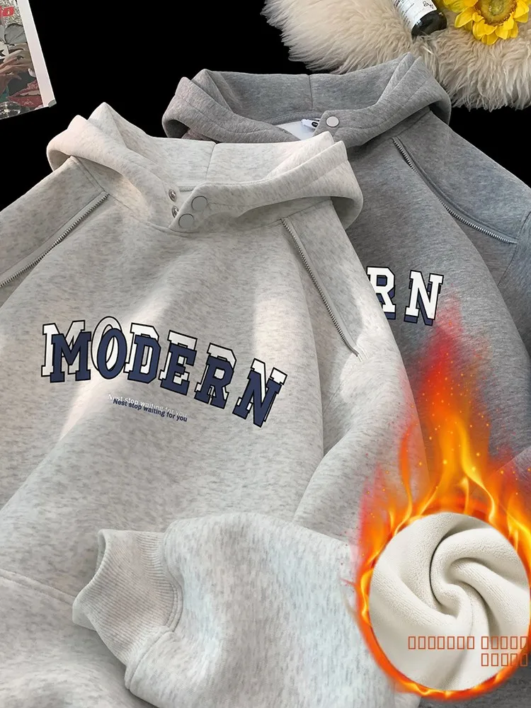 American Sle Thiened Hoodie Men's Autumn Winter Design College Sle Youth Thiened Loose Top Cotton Polyester Blend Fabric
American Sle Thiened Hoodie Men's Autumn Winter Design College Sle Youth Thiened Loose Top Cotton Polyester Blend Fabric