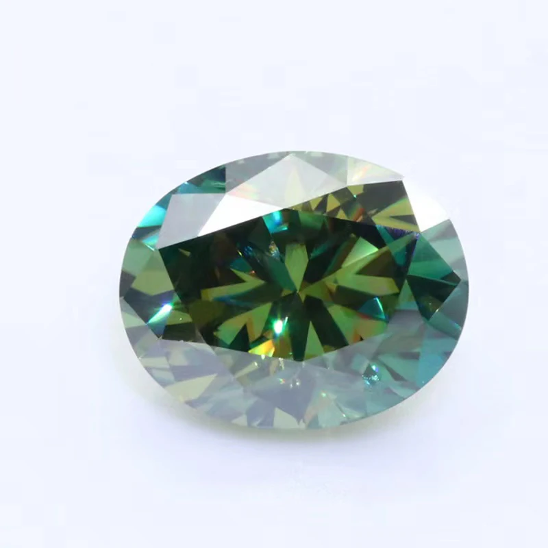 0.3-3ct Green Color VVS1 Oval Cut Moissanite Loose Stone Original Moissanite Diamond Loose Bead Pass Tester with Certified Gra
0.3-3ct Green Color VVS1 Oval Cut Moissanite Loose Stone Original Moissanite Diamond Loose Bead Pass Tester with Certified Gra