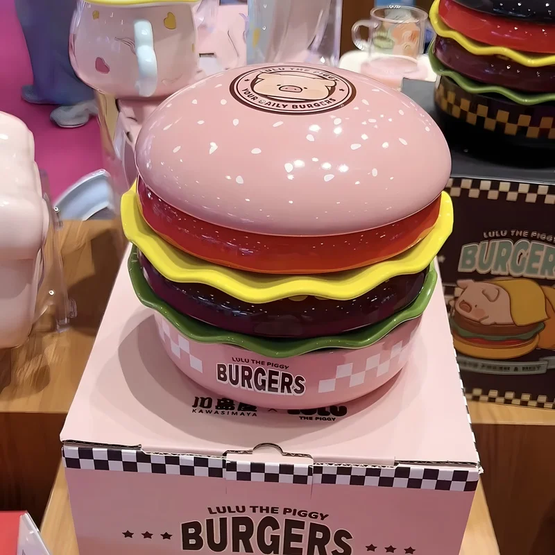 Pink Lulu Pig Burger Tableware Set Plate Set Dish Set Dish Set Household Stacking Fun One Person Eating Cute Bone Throwing Plate
Pink Lulu Pig Burger Tableware Set Plate Set Dish Set Dish Set Household Stacking Fun One Person Eating Cute Bone Throwing Plate