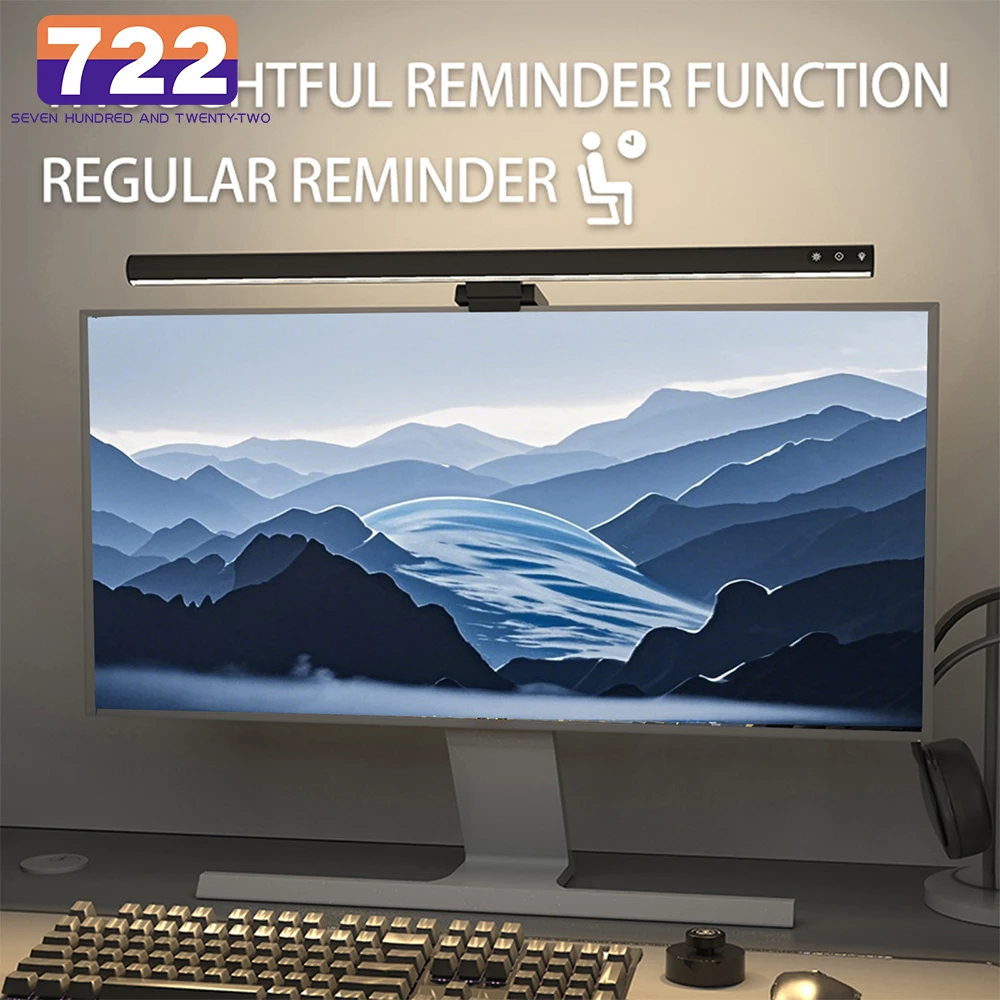 420MM Desk Lamp Computer Screen Hanging Monitor Light Bar Wireless Remote Control Stepless Dimming For Office Work Game Display
420MM Desk Lamp Computer Screen Hanging Monitor Light Bar Wireless Remote Control Stepless Dimming For Office Work Game Display