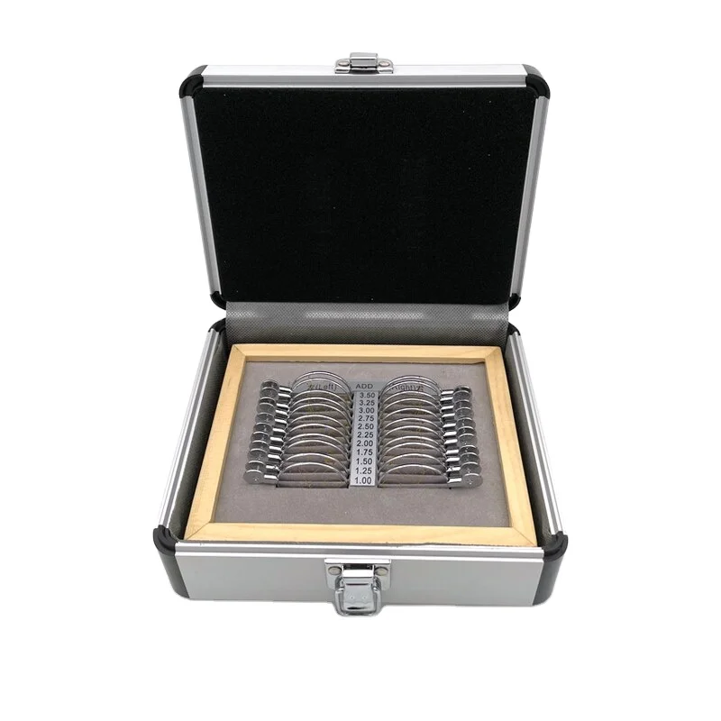 22PCS The Most Popular Optical Equipments Progressive Trial Lens Set Aluminium Tray And Case Ophthalmic
22PCS The Most Popular Optical Equipments Progressive Trial Lens Set Aluminium Tray And Case Ophthalmic