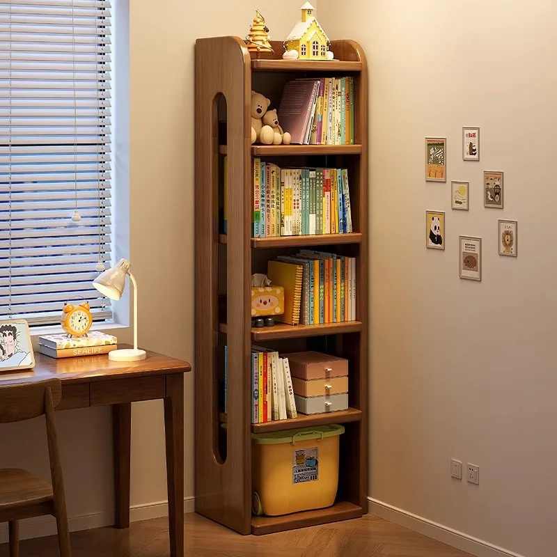 Solid Wood Bookshelf – Slim Floor-Standing Shelf for Kids & Students, Space-Saving Storage for Home & Study
Solid Wood Bookshelf – Slim Floor-Standing Shelf for Kids & Students, Space-Saving Storage for Home & Study