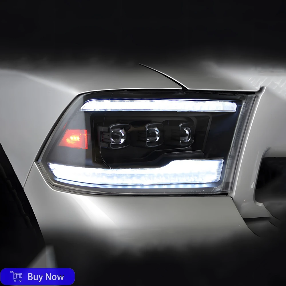 Car Front Lamps For Dodge Ram 2009-2018 LED Car Headlight Assembly Upgrade High Quality Projector Dual lens Accessories
Car Front Lamps For Dodge Ram 2009-2018 LED Car Headlight Assembly Upgrade High Quality Projector Dual lens Accessories