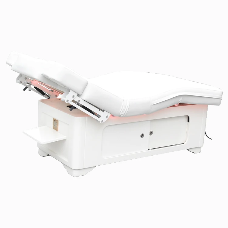Modern Luxury Electric Spa Beauty Chair Bed Popular Accessories Portable Tanning Bed Beauty Equipment
Modern Luxury Electric Spa Beauty Chair Bed Popular Accessories Portable Tanning Bed Beauty Equipment
