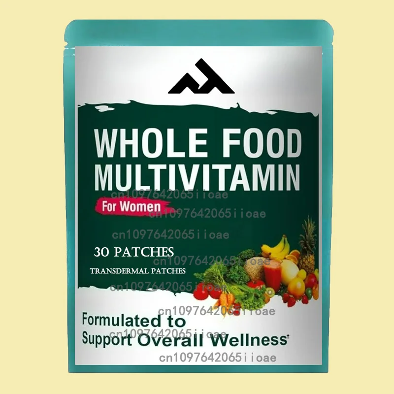 30 Patches Women's Multivitamin Transdermal Patch, Containing Vitamins A, C, D, E and Zinc
30 Patches Women's Multivitamin Transdermal Patch, Containing Vitamins A, C, D, E and Zinc